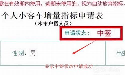 天津市小型机动车摇号结果查询_天津市小型机动车摇号结果查询官网